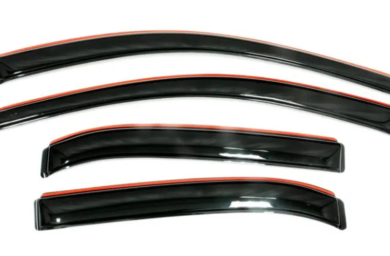 Rainguard Low Profile; In-Channel; Smoke; Acrylic; Set Of 4 - Truck & Automotive