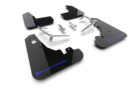 Rally Armor 2022 + Subaru BRZ / Toyota GR86 Black UR Mud Flap w/ Blue Logo - Body & Protection