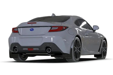 Rally Armor 2022 + Subaru BRZ / Toyota GR86 Black UR Mud Flap w/ Dark Grey Logo - Body & Protection