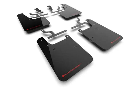 Rally Armor 2022 + Toyota Tundra Black UR Mud Flap w/ Red Logo - Body & Protection