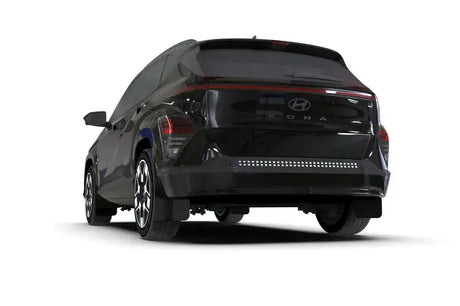 Rally Armor 2024 Hyundai Kona EV Black UR Mud Flap - Metallic Logo - Body & Protection