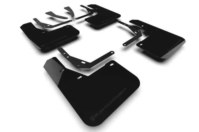 Rally Armor 2024 Hyundai Kona EV Black UR Mud Flap - Metallic Logo - Body & Protection