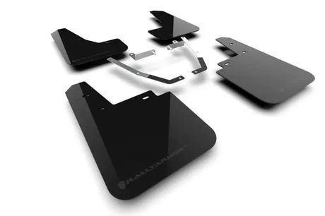 Rally Armor - 2024 Subaru Crosstrek (Wilderness Only) Black UR Mud Flap W/Grey Logo-No Drilling Req - Body & Protection