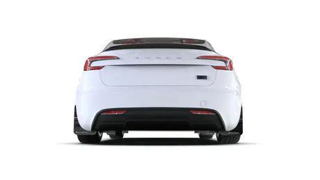 Rally Armor 2024 Tesla Model 3 Highland Black UR Mud Flap Metallic Logo - Body & Protection