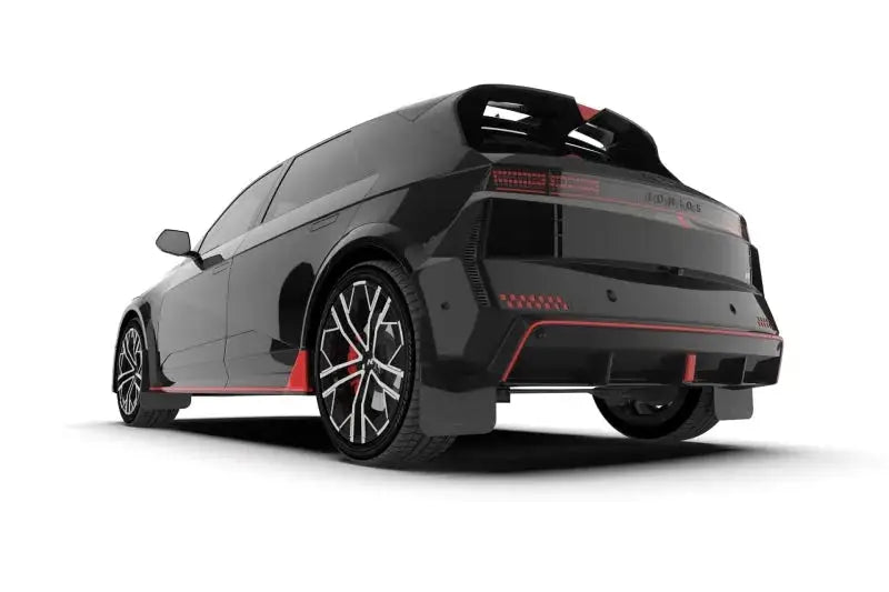 Rally Armor 2025 Hyundai Ioniq 5 N Black Mud Flap w/ Red Logo - Body & Protection