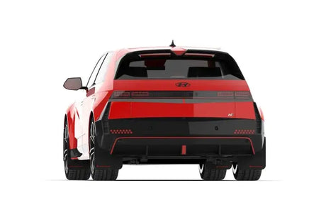 Rally Armor 2025 Hyundai Ioniq 5 N Black Mud Flap w/ Red Logo - Body & Protection
