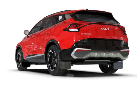 Rally Armor 23-24 Kia Sportage Black UR Mud Flap w/ Dark Grey Logo - Body & Protection