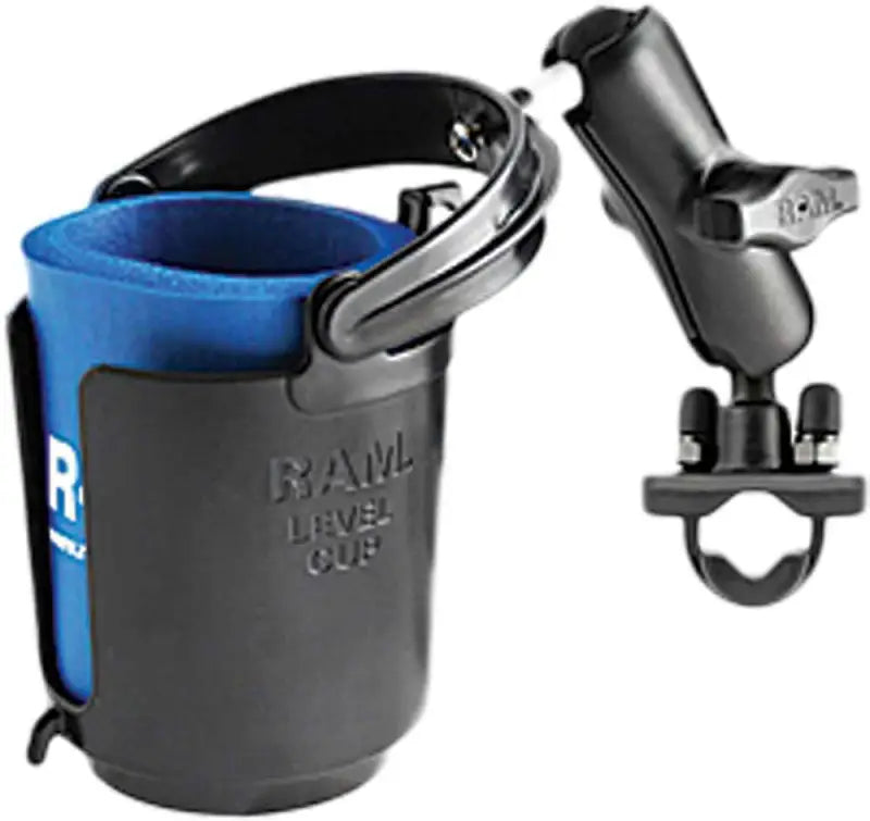RAM DRINK CUP HOLDER MOUNT WITH U-BOLT BASE RAM-B-132R (SKU 3705)