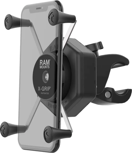 RAM-HOL-UN10-462-400 Ram X-Grip Vibe-Safe L Phone Mount With Small Tough-Claw - RV and Auto Parts