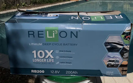 RB200 Relion 12.8V 200Ah 6Sc Lifepo4 - Battery