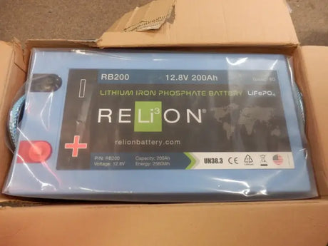 RB200 Relion 12.8V 200Ah 6Sc Lifepo4 - Battery