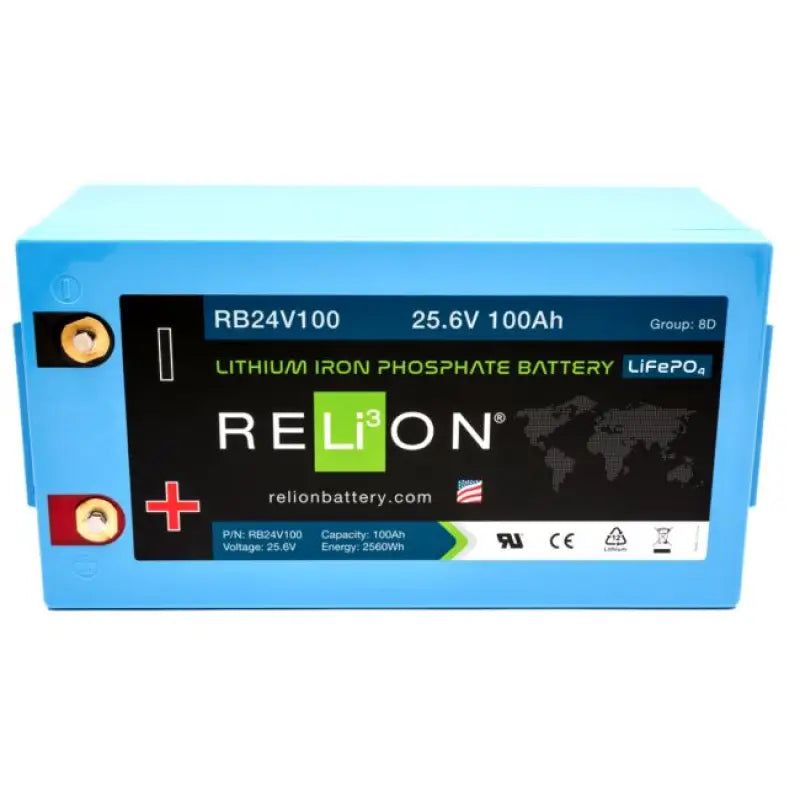 RB24V100 Relion 25.6V 100Ah Lifepo4 - Battery