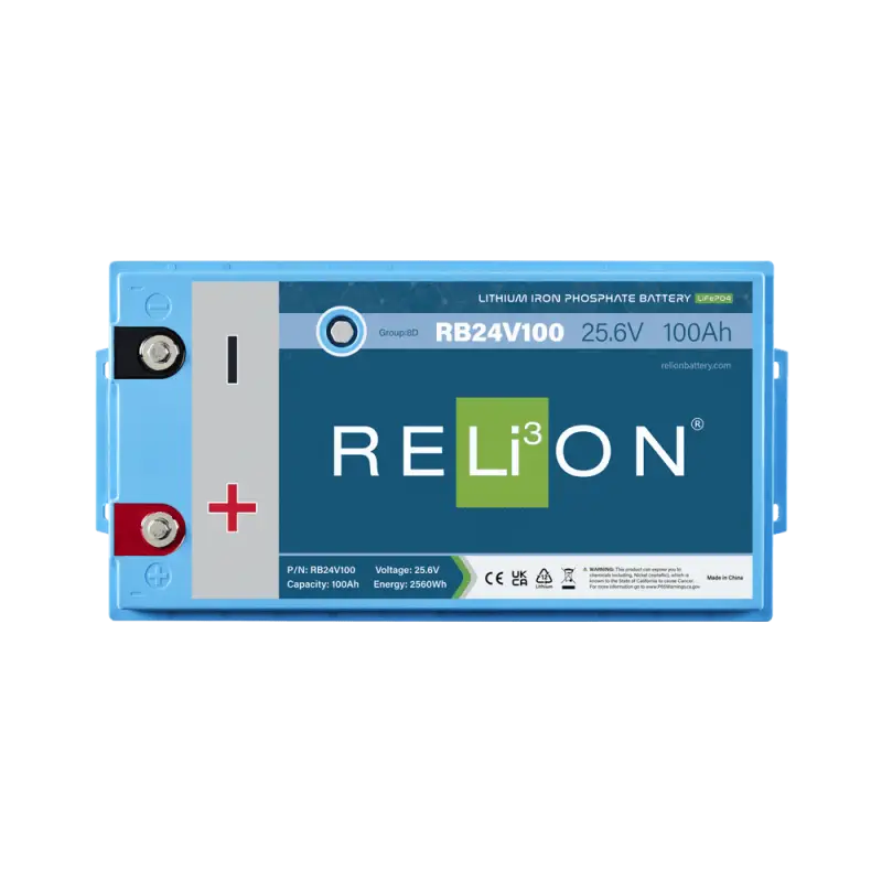RB24V100 Relion 25.6V 100Ah Lifepo4 - Battery
