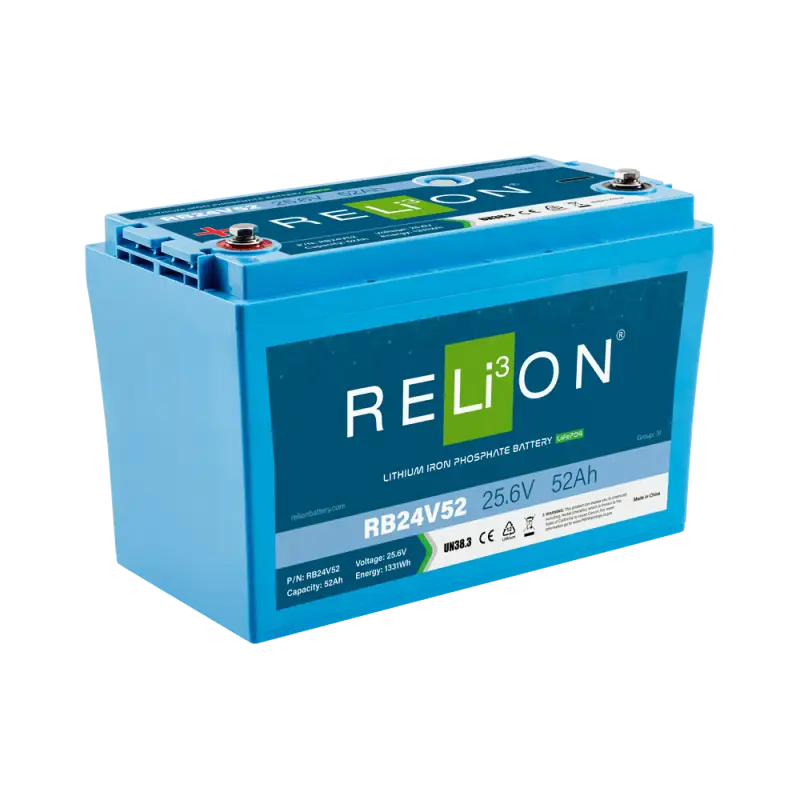 RB24V52 Relion 25.6V 52Ah Lifepo4 - Battery