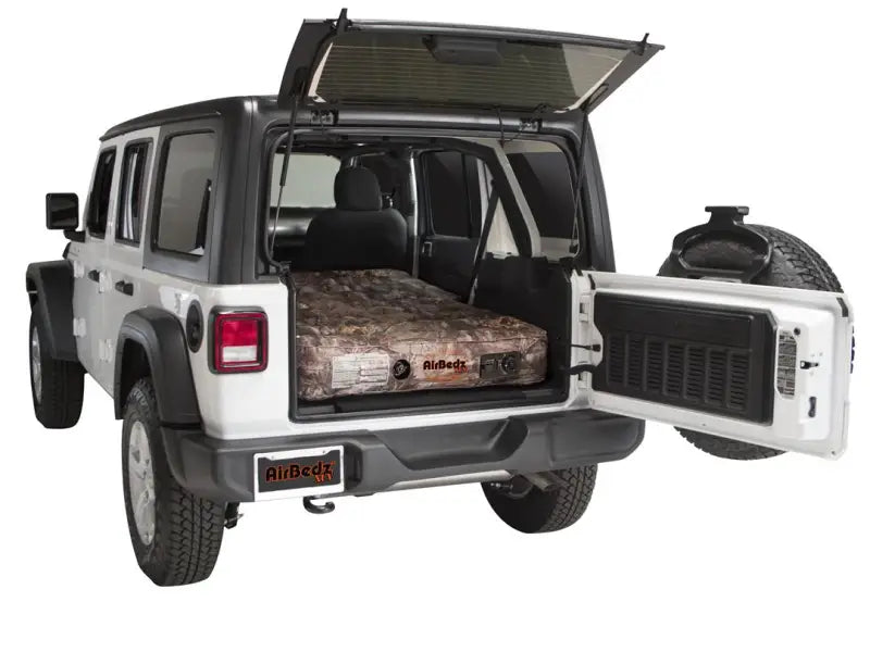 Rear Seat Air Mattress 66 Inch Length x 52 Width 10 Height Inflated; With Built-In Rechargeable Battery Powered Pump;