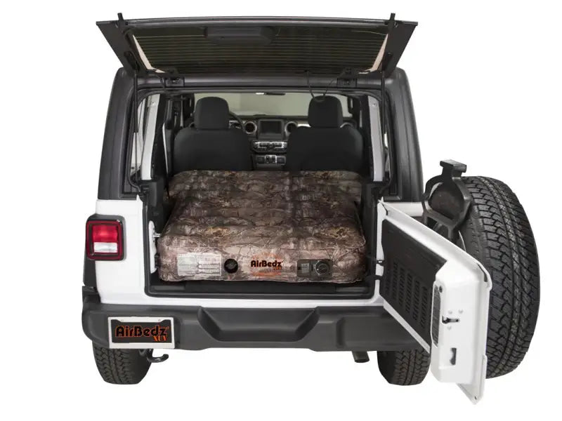 Rear Seat Air Mattress 66 Inch Length x 52 Width 10 Height Inflated; With Built-In Rechargeable Battery Powered Pump;