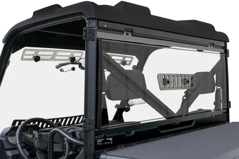 77-9600V-R SPIKE Rear Windshield Vent Clr Pol Full Size Pro Fit