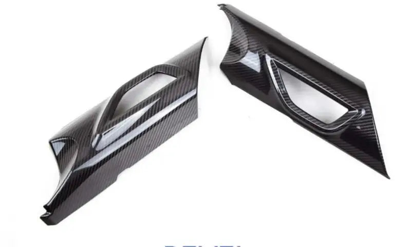 Carbon fiber door panels for Revel GT Dry Carbon trim covers on Toyota GR8 Subaru BRZ