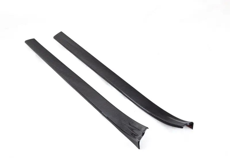 Revel GT Dry Carbon 2022 Toyota GR86 / Subaru BRZ Scuff Plate Cover - 2 Pieces - 1TR4GT0CS03 - Exterior Styling