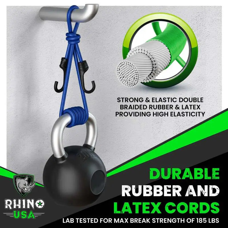 Rhino USA 28Pc Bungee Cord Assortment - Rhino USA