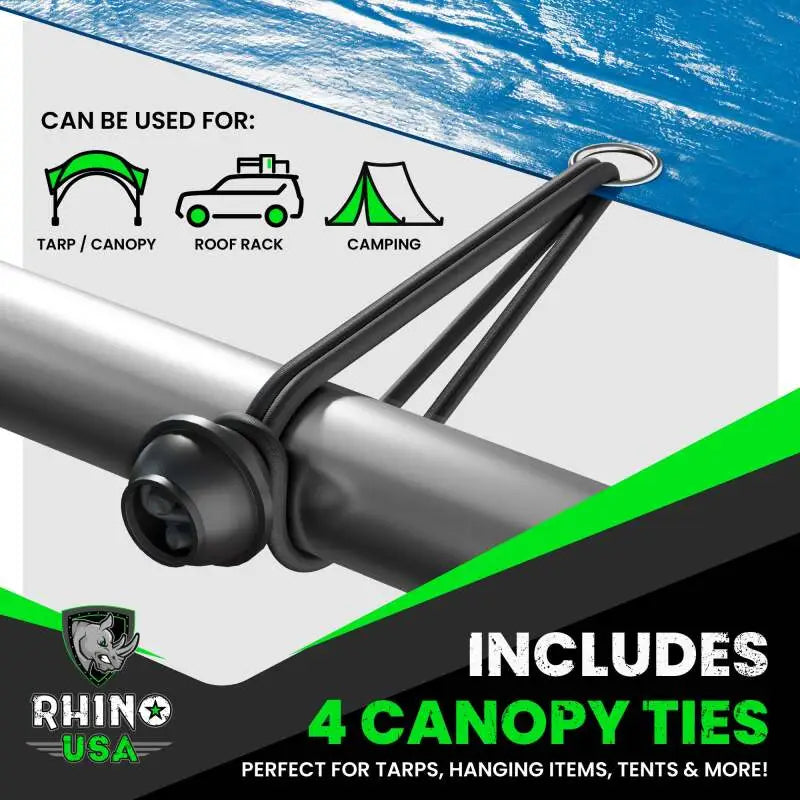 Rhino USA 28Pc Bungee Cord Assortment - Rhino USA