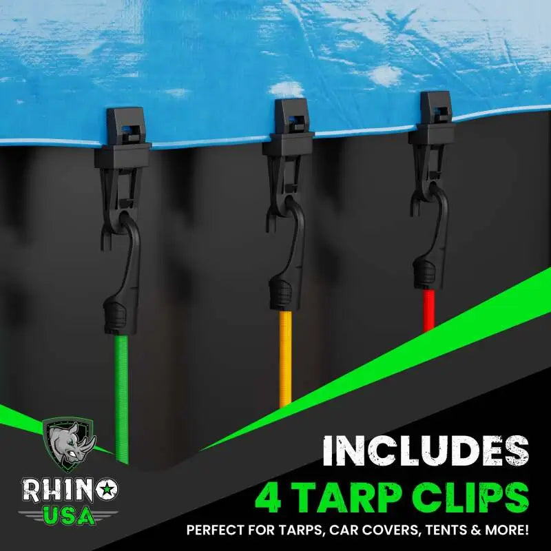 Rhino USA 28Pc Bungee Cord Assortment - Rhino USA