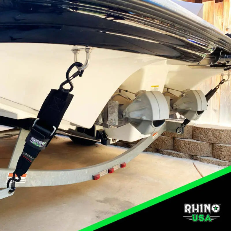 Rhino USA Transom Straps For Boat Trailer (Pair) - Rhino USA