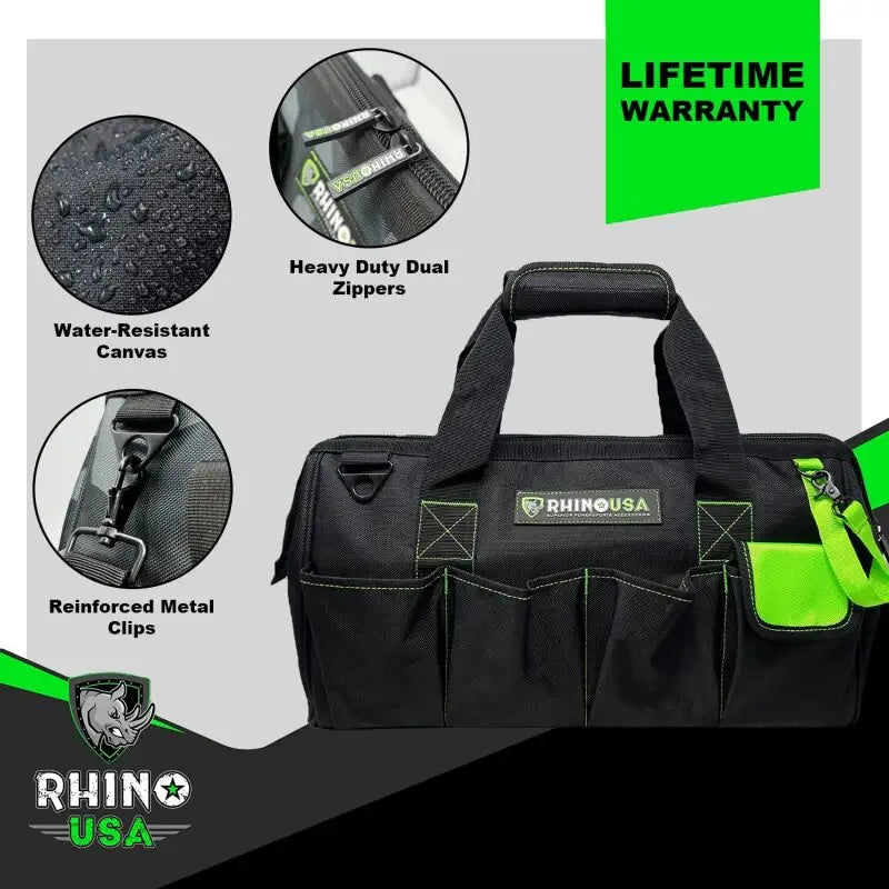 Rhino USA Heavy Duty Tool Bag (Camo) - Rhino USA