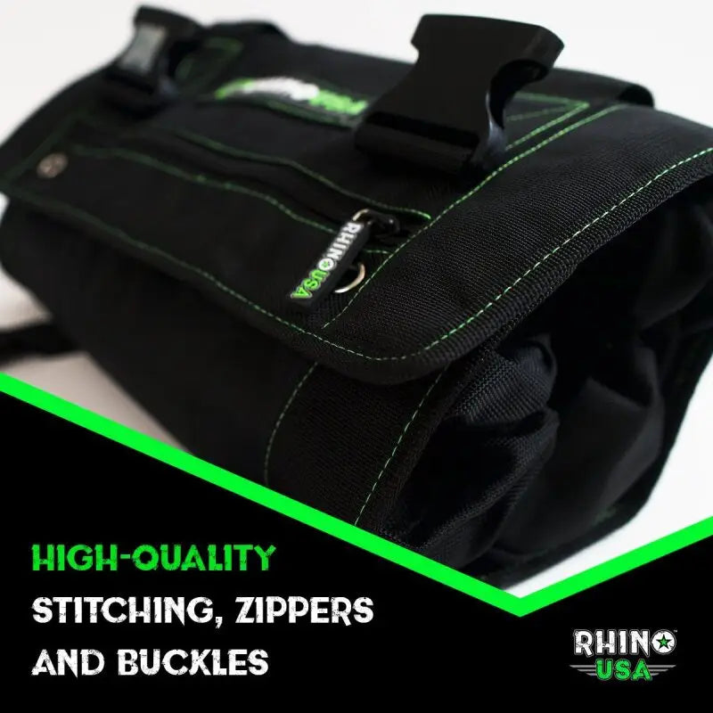 Rhino USA Heavy Duty Off-Road Tool Bag/Roll Black - Rhino USA