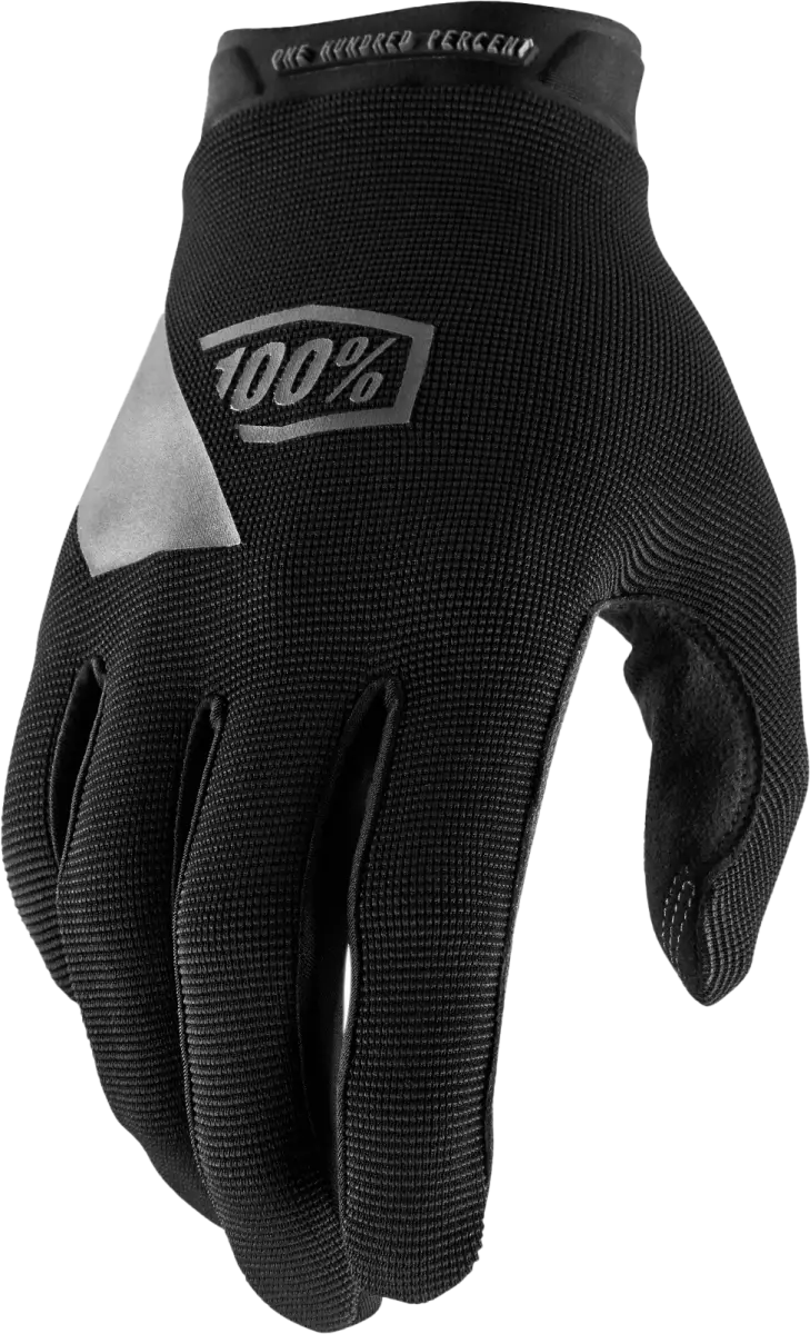 100% Ridecamp Gloves Black Md