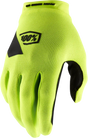 100% Ridecamp Gloves Fluo Yellow Md