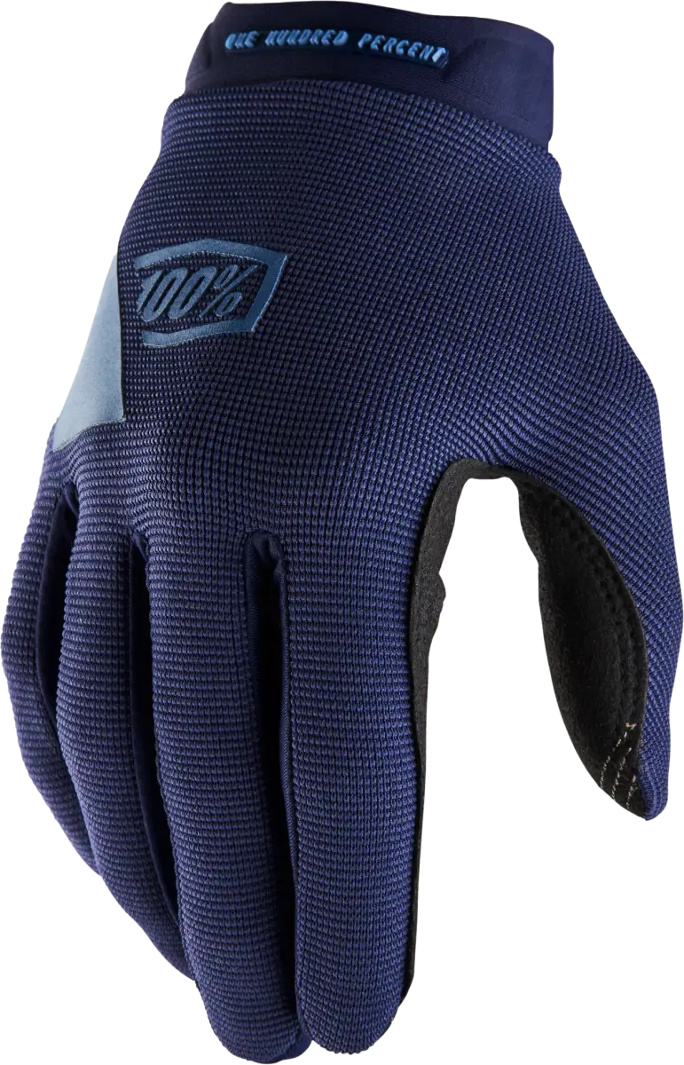 100% Ridecamp Women's Gloves Navy/Slate Md