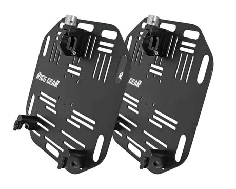 Rigg Saddlebag Plate Flat Bar Quick Release Pair - NELSON-RIGG