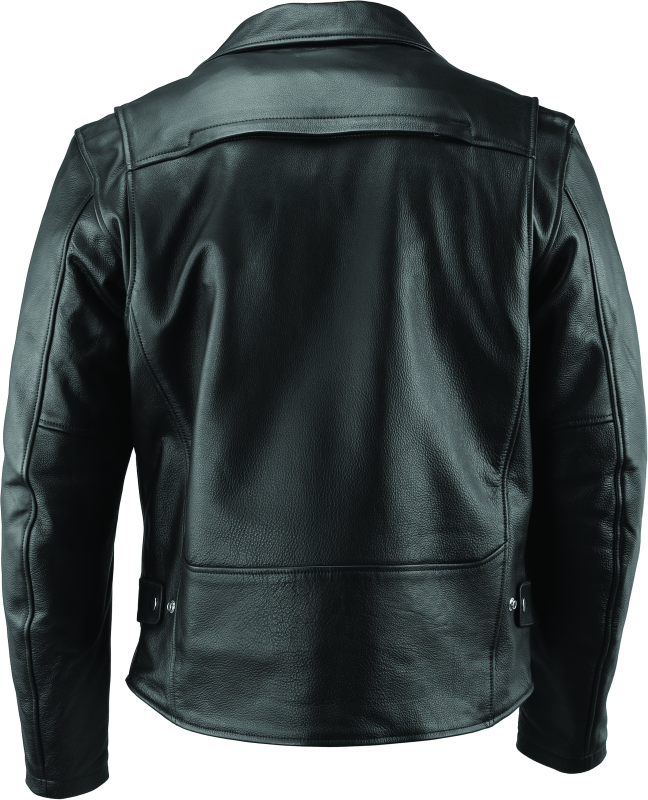 River Road Ironclad Classic Leather Jacket Black - Small - 094369
