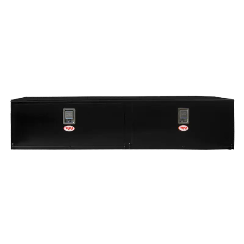 RKI H841818-2 Black Tool Box H-Series Underbody Dual Lid - RKI