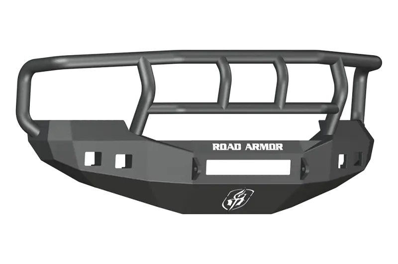 Road Armor 05-07 Ford F-250 Stealth Front Bumper w/Titan II Guard Wide Flare - Tex Blk - Truck & Automotive