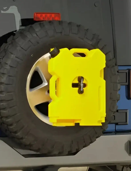 Yellow fuel container for Rotopax RX2D 2 Gallon Diesel Safe Fuel Storage