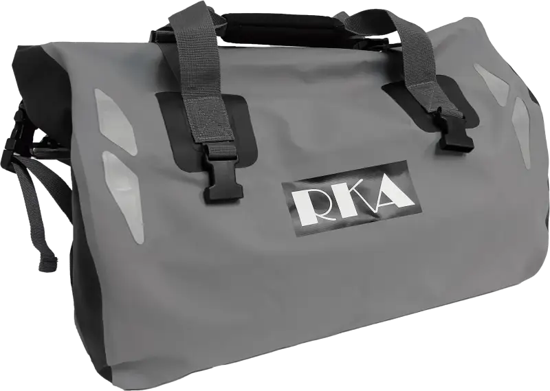 Rugged Motorcycle Duffel Bag 30l Black/Gray - RKA
