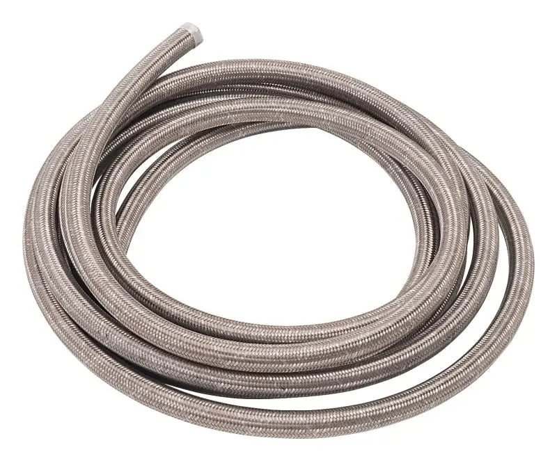 Russell Performance -6 AN ProFlex Stainless Steel Braided Hose (Pre-Packaged 50 Foot Roll) - 630270