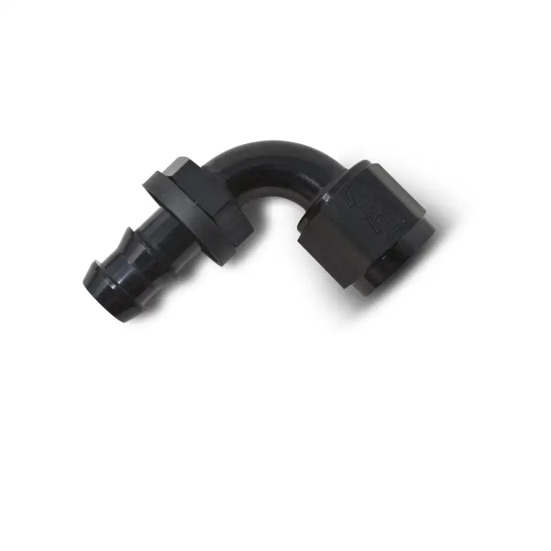 Russell Performance -6 AN Twist-Lok 90 Degree Hose End (Black) - 624163