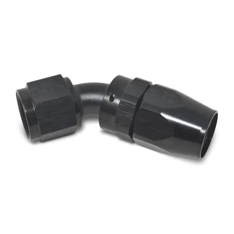 Russell Performance -8 AN Black 45 Degree Full Flow Hose End - 610105