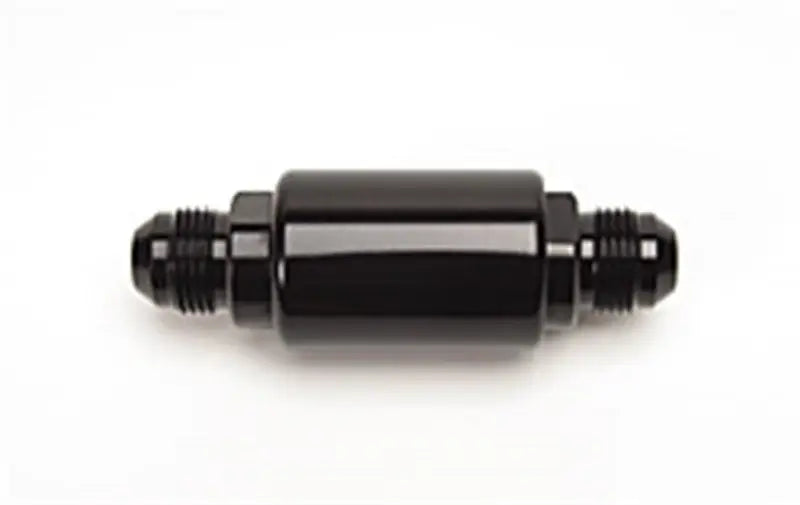 Russell Performance Black Anodized (3-1/4in Length 1-1/4in dia. -8 male inlet/outlet) - 650103