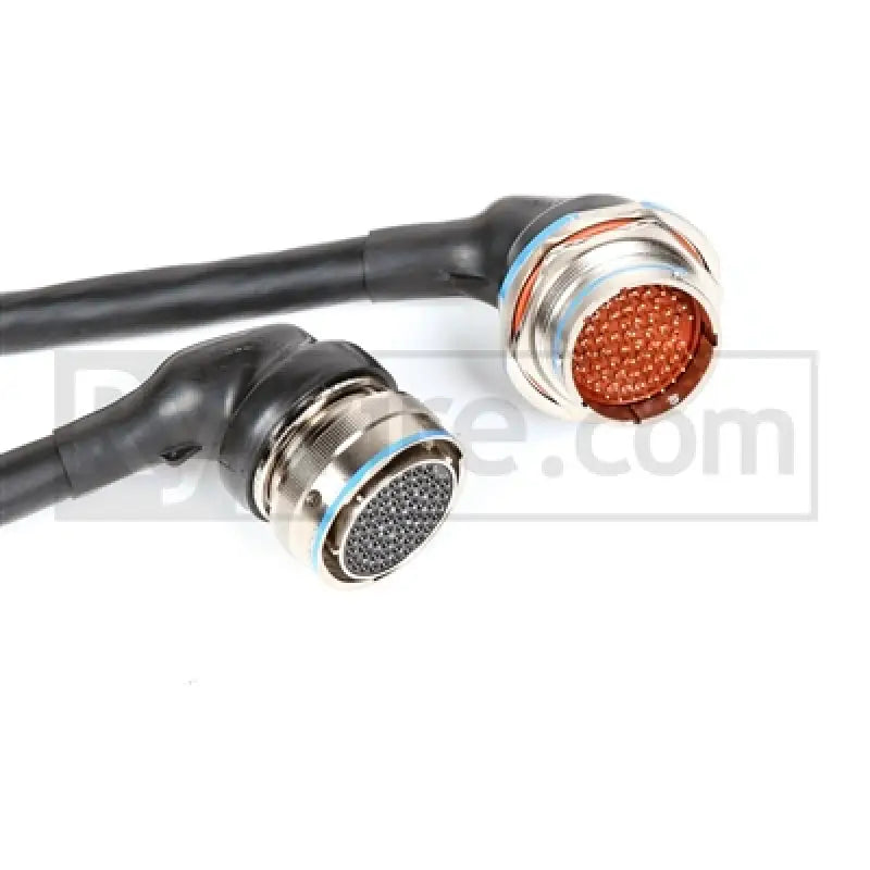 Black cables with circular metal connectors for Rywire Honda F/H-Series engine harness