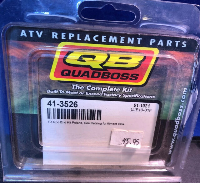 QuadBoss 04-05 Polaris ATP 330 4x4 Replacement Tie Rod End - 413526