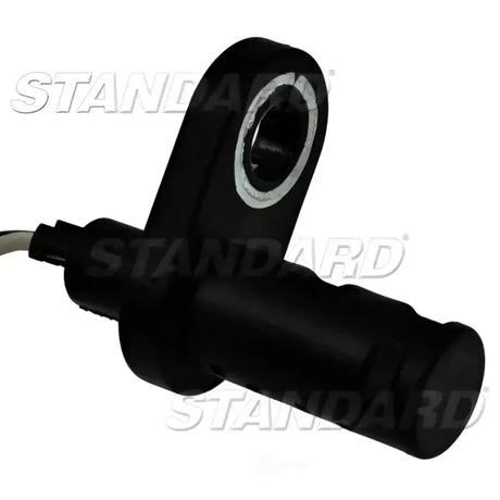 Black plastic sensor with mounting hole.