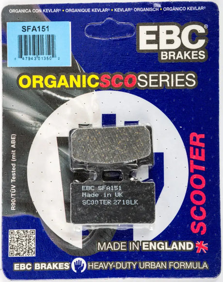SFA151 Brake Pads Sfa151 Organic