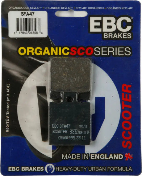 SFA47 Brake Pads Sfa47 Organic