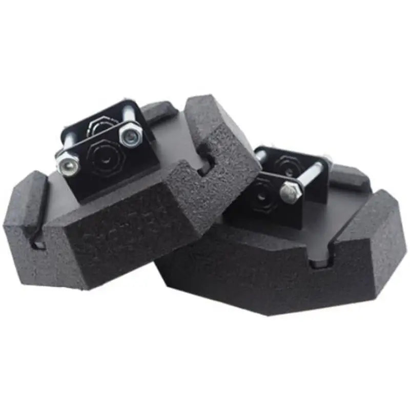 Black foam squat wedges with metal hardware for SJ5000 Snappad Scissor Jack Conversion Kit