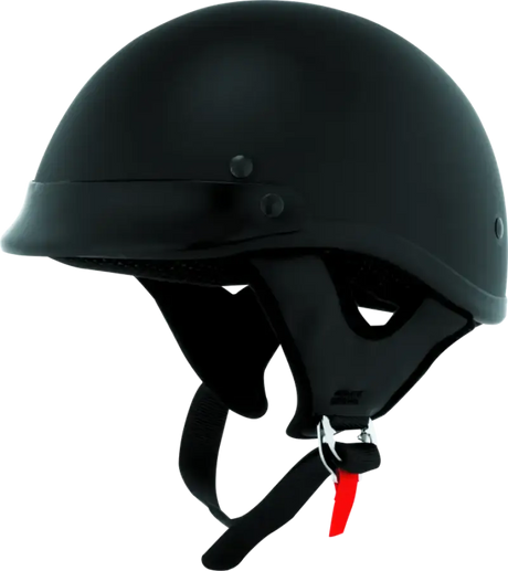 Skid Lids Traditional Helmet Flat Black - 2XL - RV and Auto Parts