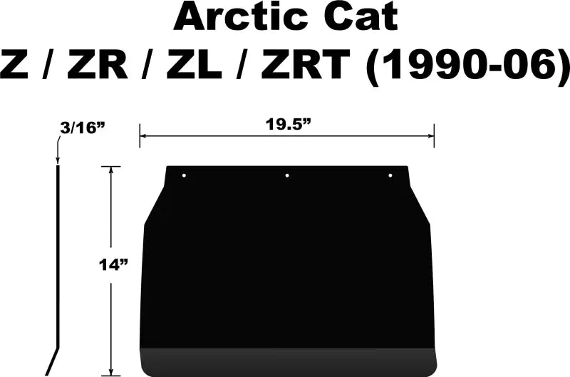 Snowflap Arctic Cat Zr/Zl/Zrt - Powersports